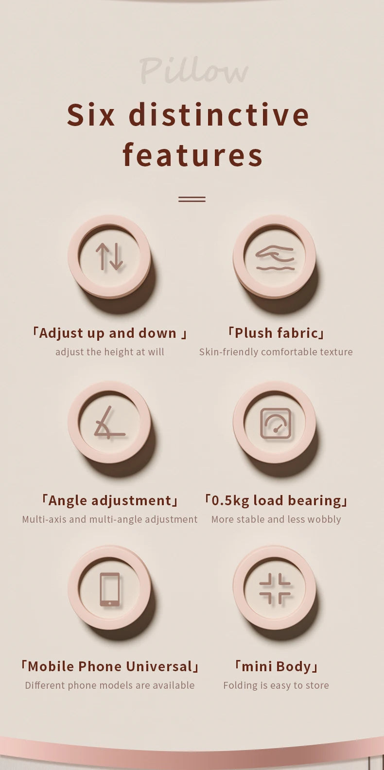 FlexiRest™ Universal Pillow Phone