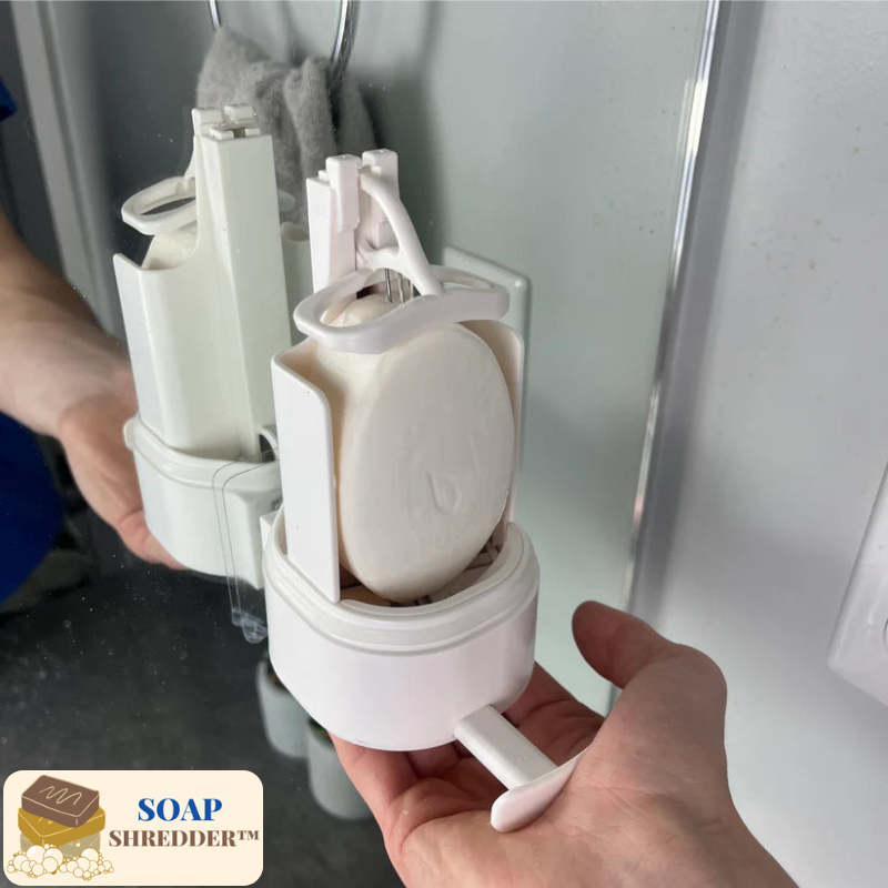 SoapShredder™ Wall-Mounted Soap Grinder